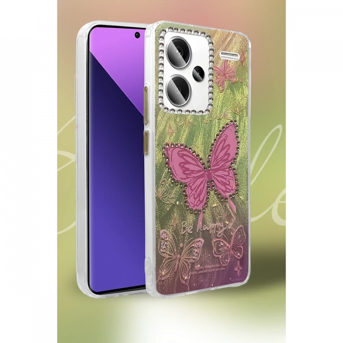 Xiaomi Redmi Note 13 Pro Plus Kılıf Blade Aynalı Desenli Kapak