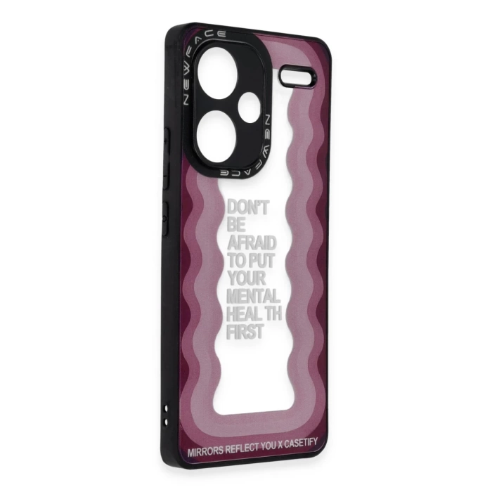 Newface Xiaomi Redmi Note 13 Pro Plus Kılıf Mirror Desenli Kapak - Mirror - 11