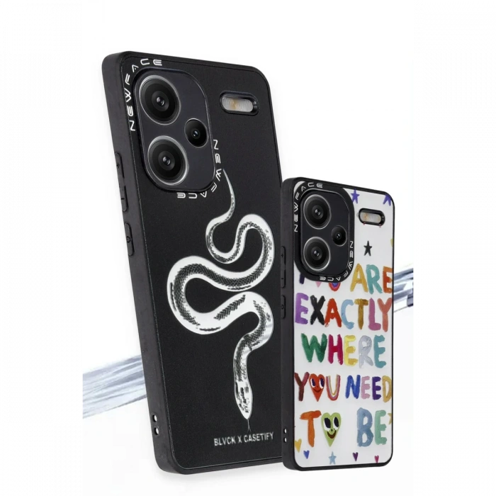 Newface Xiaomi Redmi Note 13 Pro Plus Kılıf Mirror Desenli Kapak - Mirror - 11