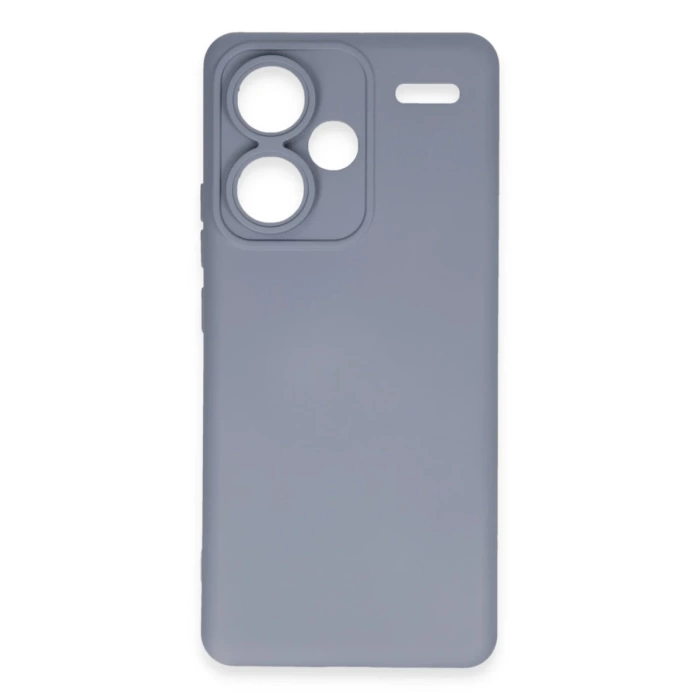 Newface Xiaomi Redmi Note 13 Pro Plus Kılıf Nano içi Kadife Silikon - Gri