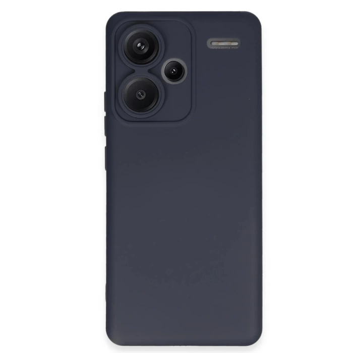 Newface Xiaomi Redmi Note 13 Pro Plus Kılıf Nano içi Kadife Silikon - Lacivert