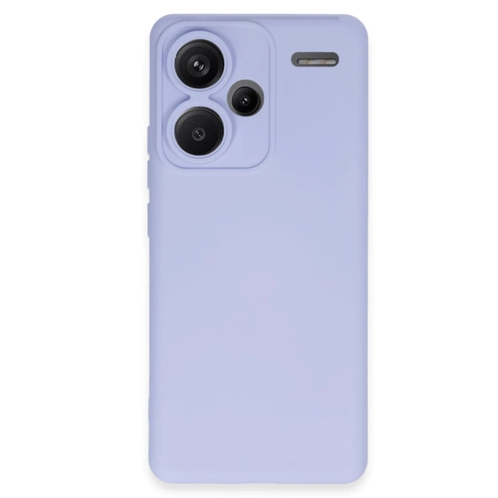 Newface Xiaomi Redmi Note 13 Pro Plus Kılıf Nano içi Kadife Silikon - Lila