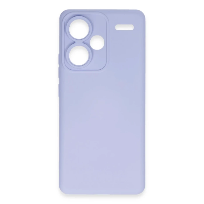 Newface Xiaomi Redmi Note 13 Pro Plus Kılıf Nano içi Kadife Silikon - Lila