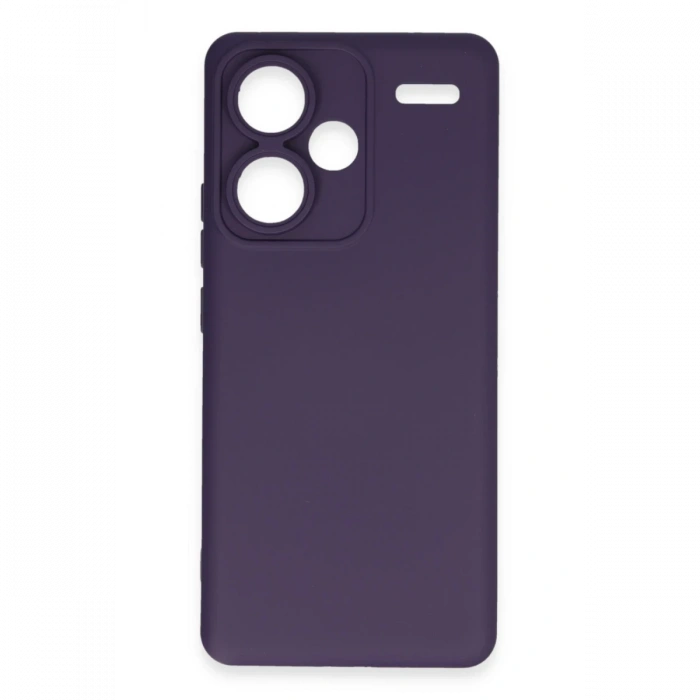 Newface Xiaomi Redmi Note 13 Pro Plus Kılıf Nano içi Kadife Silikon - Mor