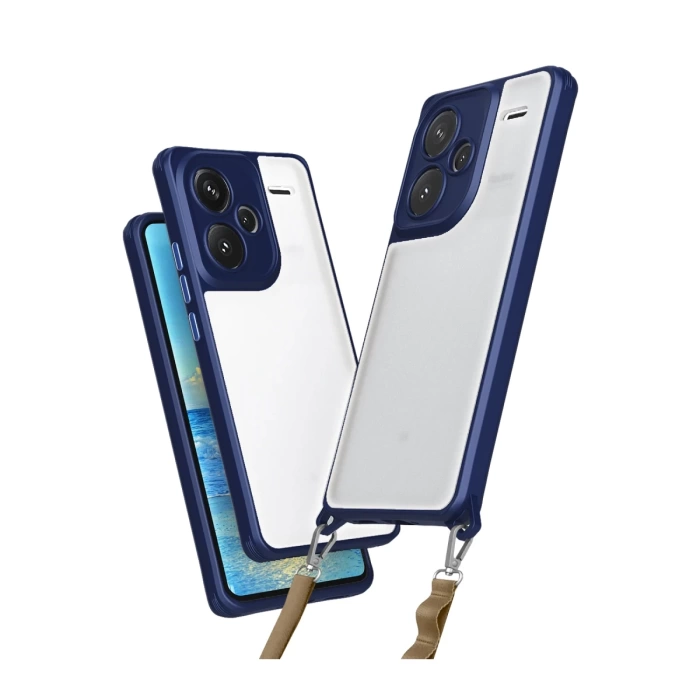 Newface Xiaomi Redmi Note 13 Pro Plus Kılıf Penta Silikon Kılıf