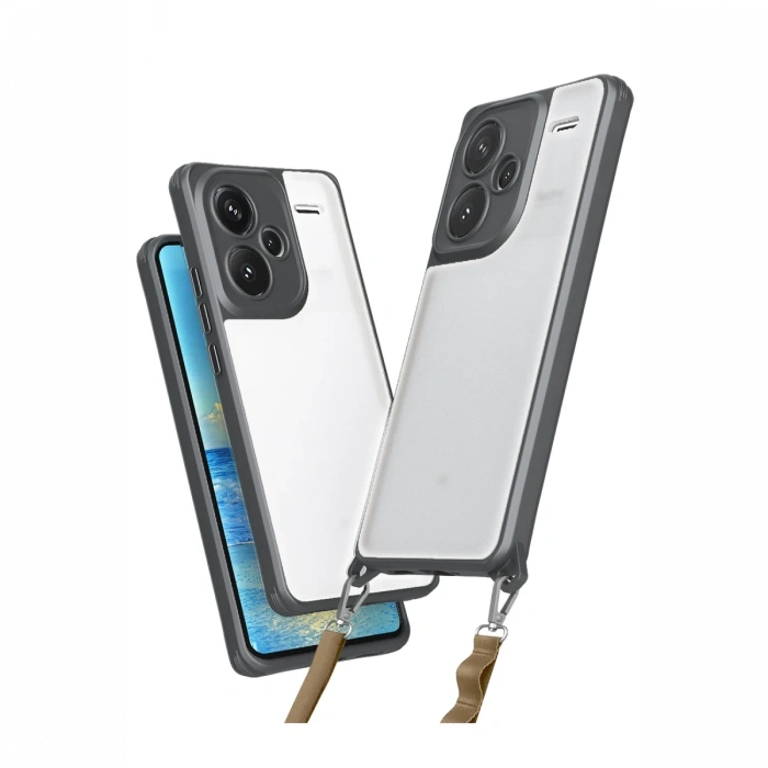 Newface Xiaomi Redmi Note 13 Pro Plus Kılıf Penta Silikon Kılıf