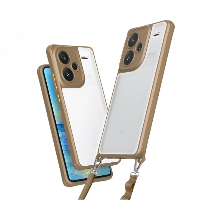 Newface Xiaomi Redmi Note 13 Pro Plus Kılıf Penta Silikon Kılıf