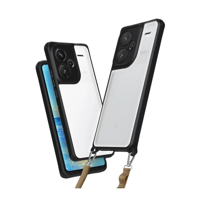 Newface Xiaomi Redmi Note 13 Pro Plus Kılıf Penta Silikon Kılıf