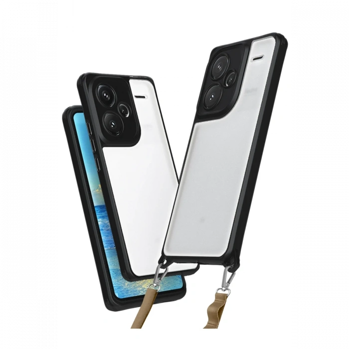 Newface Xiaomi Redmi Note 13 Pro Plus Kılıf Penta Silikon Kılıf
