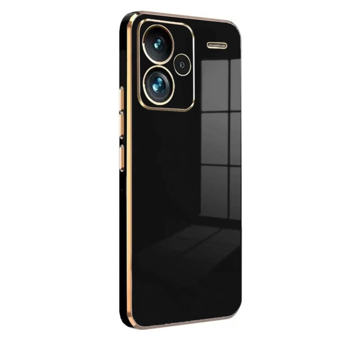 Newface Xiaomi Redmi Note 13 Pro Plus Kılıf Volet Silikon - Siyah
