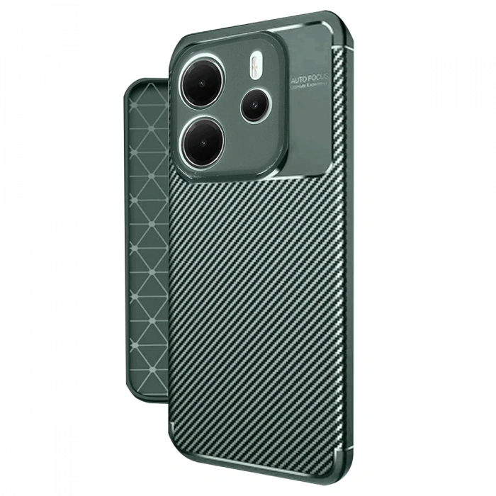 Newface Xiaomi Redmi Note 14 4G Kılıf Auto Focus Karbon Kapak