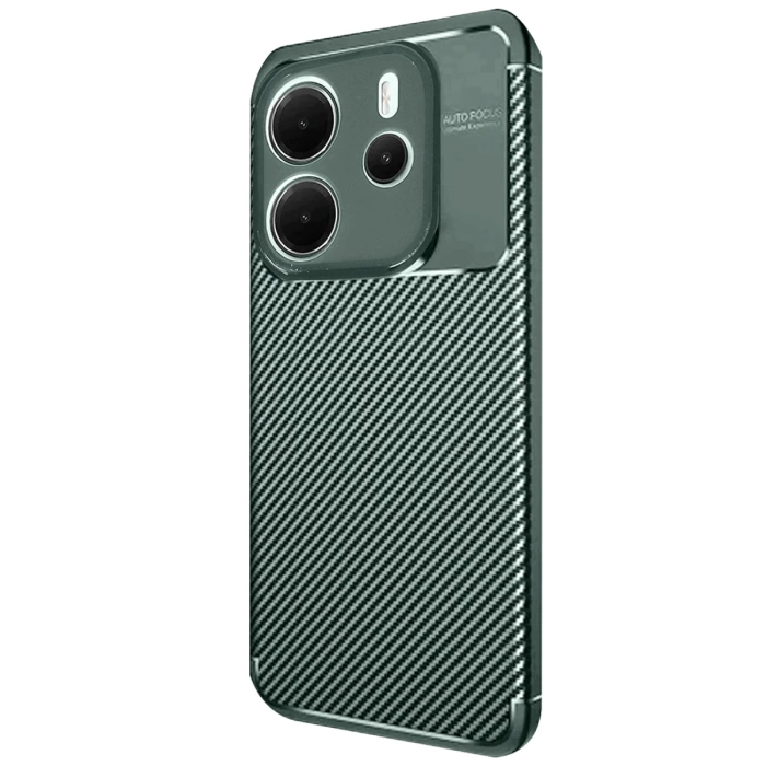 Newface Xiaomi Redmi Note 14 4G Kılıf Auto Focus Karbon Kapak