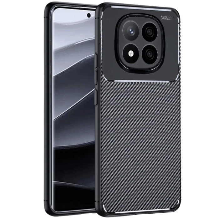 Newface Xiaomi Redmi Note 14 Pro 4G Kılıf Auto Focus Karbon Kapak