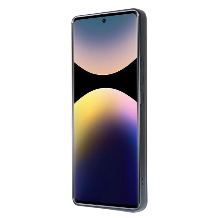 Newface Xiaomi Redmi Note 14 Pro 4G Kılıf Sara Kartvizitli Deri Kılıf