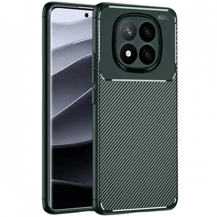 Newface Xiaomi Redmi Note 14 Pro 5G Kılıf Auto Focus Karbon Kapak
