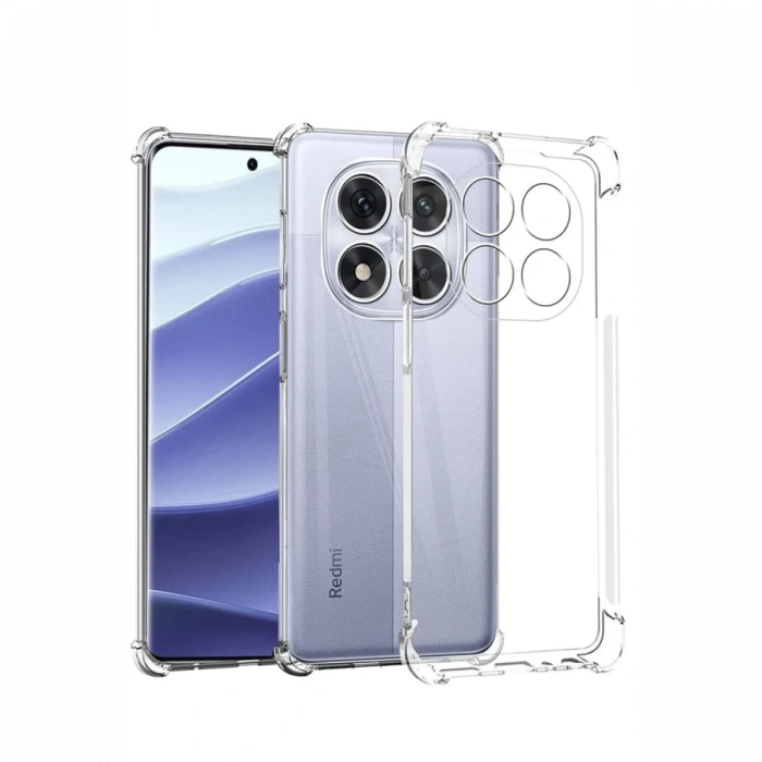 Xiaomi Redmi Note 14 Pro 5G Kılıf Lüx Şeffaf Silikon