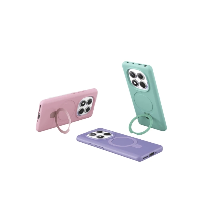 Newface Xiaomi Redmi Note 14 Pro 5G Regal Magsafe Standlı Kapak