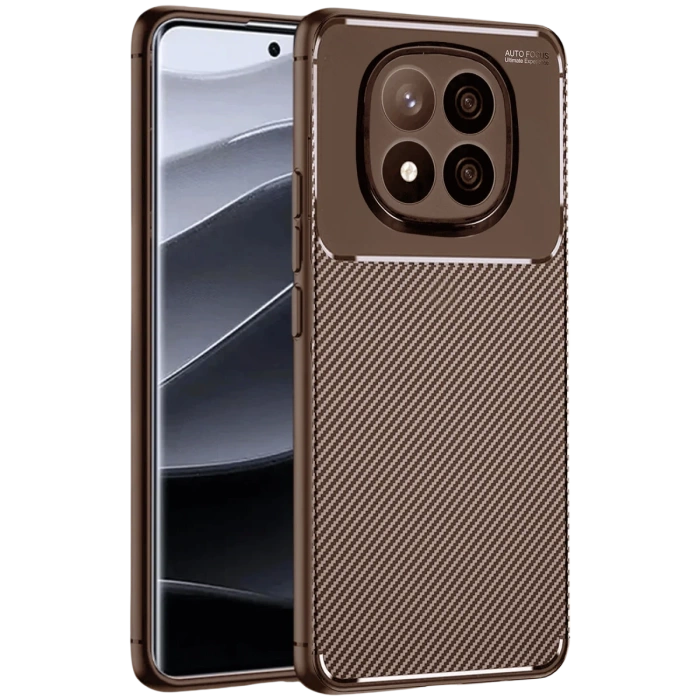 Newface Xiaomi Redmi Note 14 Pro Plus Kılıf Auto Focus Karbon Kapak