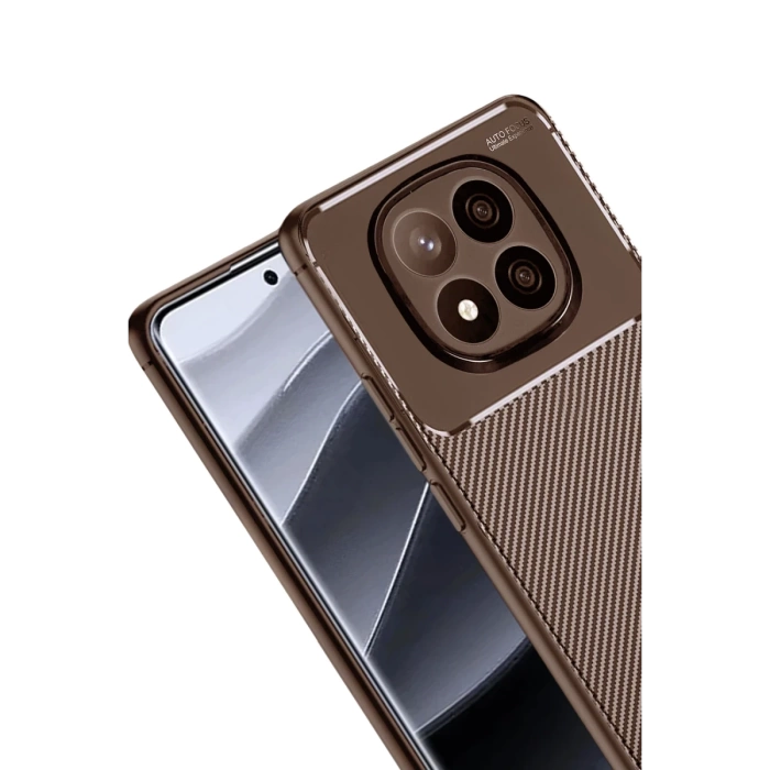 Newface Xiaomi Redmi Note 14 Pro Plus Kılıf Auto Focus Karbon Kapak