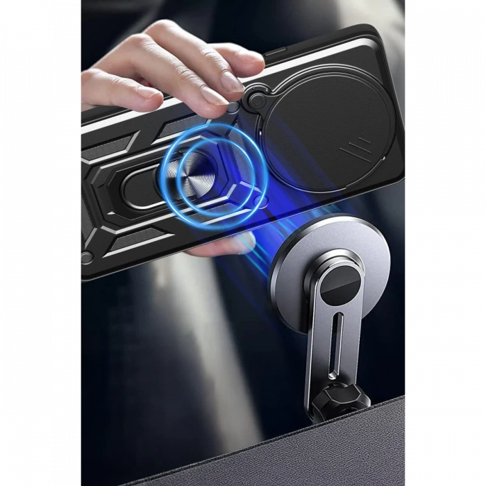 Newface Xiaomi Redmi Note 14 Pro Plus Kılıf Pars Lens Yüzüklü Silikon