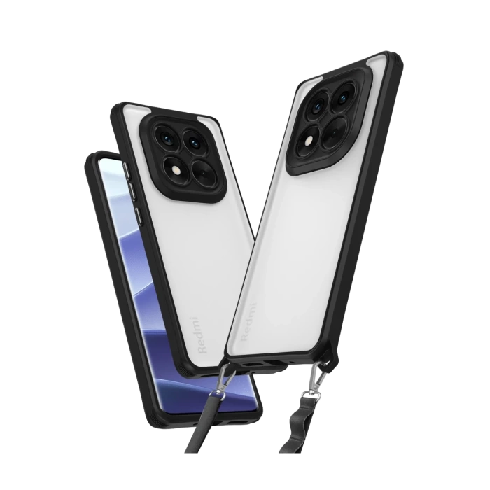 Newface Xiaomi Redmi Note 14 Pro Plus Kılıf Penta Silikon Kılıf