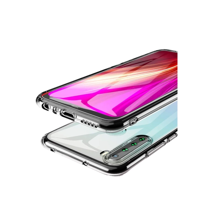 Newface Xiaomi Redmi Note 8 Kılıf Lüx Şeffaf Silikon