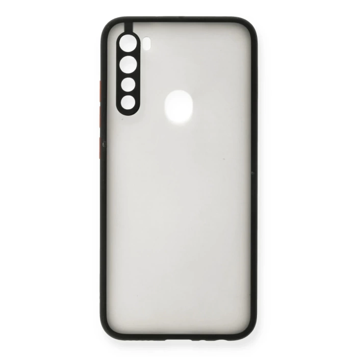 Newface Xiaomi Redmi Note 8 Kılıf Montreal Silikon Kapak - Siyah