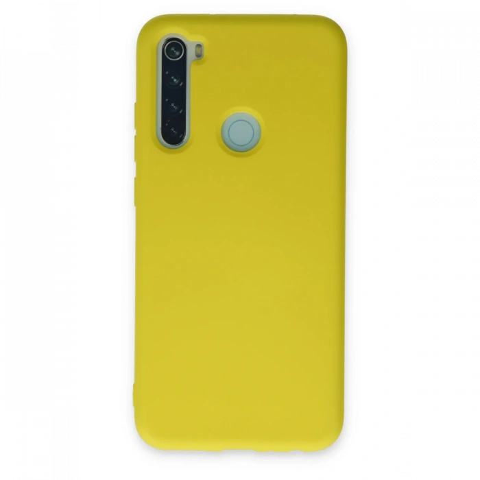 Newface Xiaomi Redmi Note 8 Kılıf Nano içi Kadife Silikon