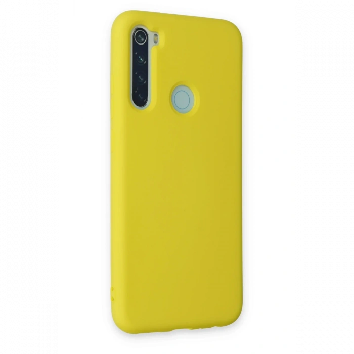 Newface Xiaomi Redmi Note 8 Kılıf Nano içi Kadife Silikon