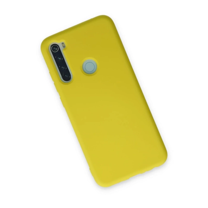 Newface Xiaomi Redmi Note 8 Kılıf Nano içi Kadife Silikon