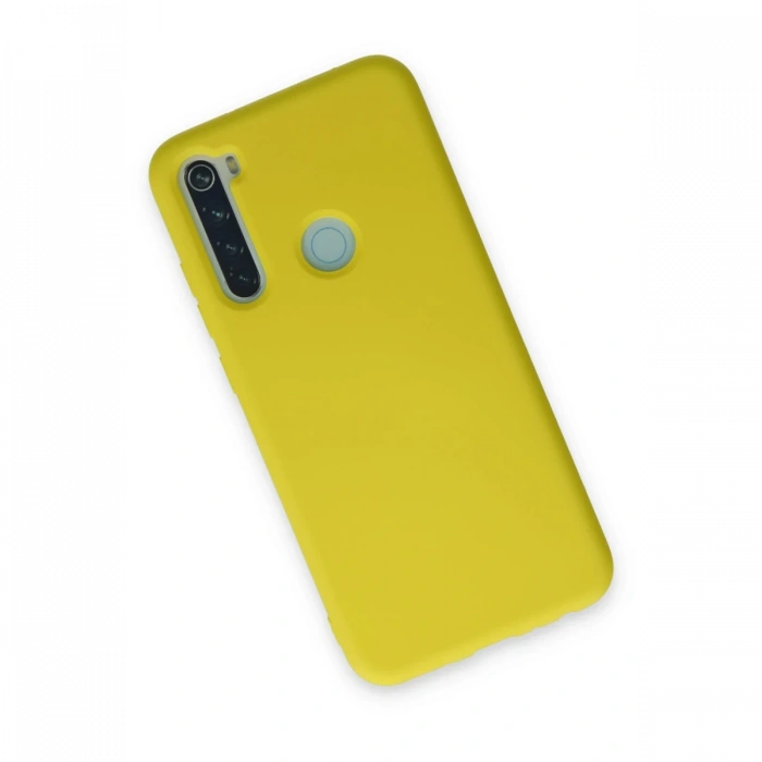 Newface Xiaomi Redmi Note 8 Kılıf Nano içi Kadife Silikon