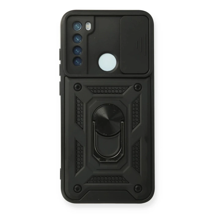 Newface Xiaomi Redmi Note 8 Kılıf Pars Lens Yüzüklü Silikon