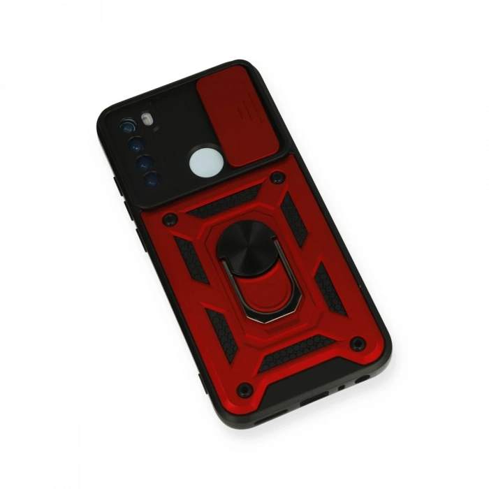 Newface Xiaomi Redmi Note 8 Kılıf Pars Lens Yüzüklü Silikon