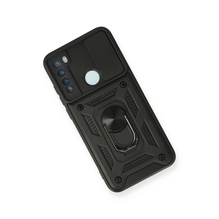 Newface Xiaomi Redmi Note 8 Kılıf Pars Lens Yüzüklü Silikon