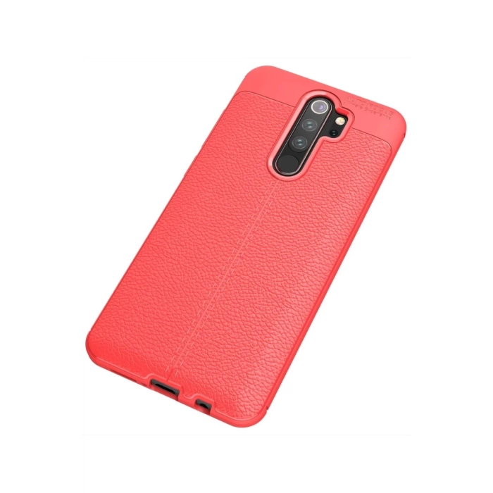 Newface Xiaomi Redmi Note 8 Pro Kılıf Auto Focus Kapak - Kırmızı