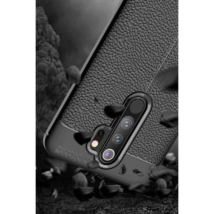 Newface Xiaomi Redmi Note 8 Pro Kılıf Auto Focus Kapak - Kırmızı
