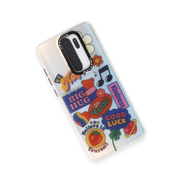 Newface Xiaomi Redmi Note 8 Pro Kılıf Estoril Desenli Kapak