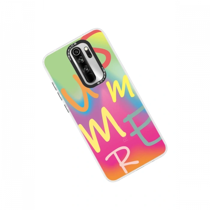 Newface Xiaomi Redmi Note 8 Pro Kılıf Estoril Desenli Kapak