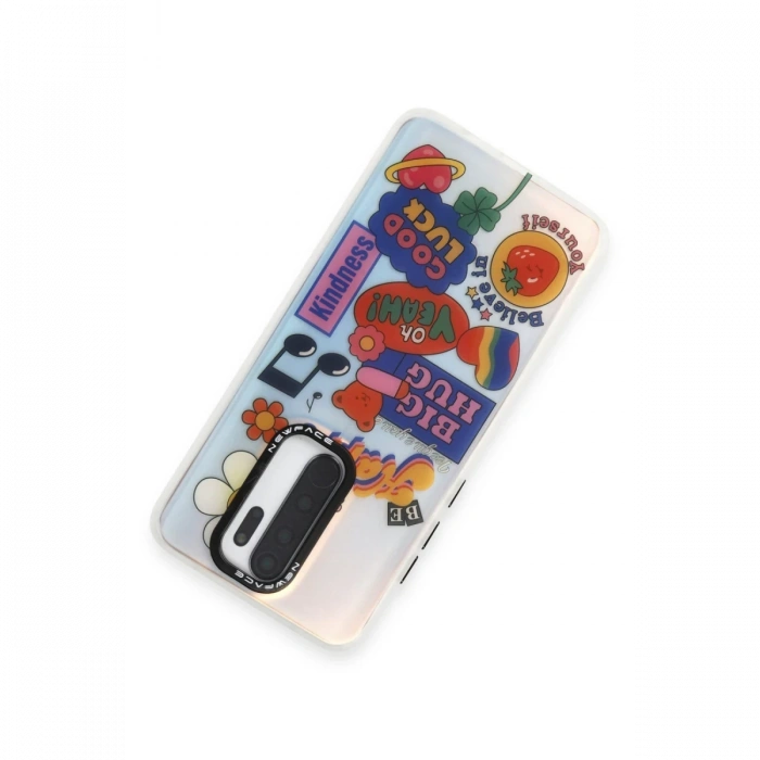 Newface Xiaomi Redmi Note 8 Pro Kılıf Estoril Desenli Kapak