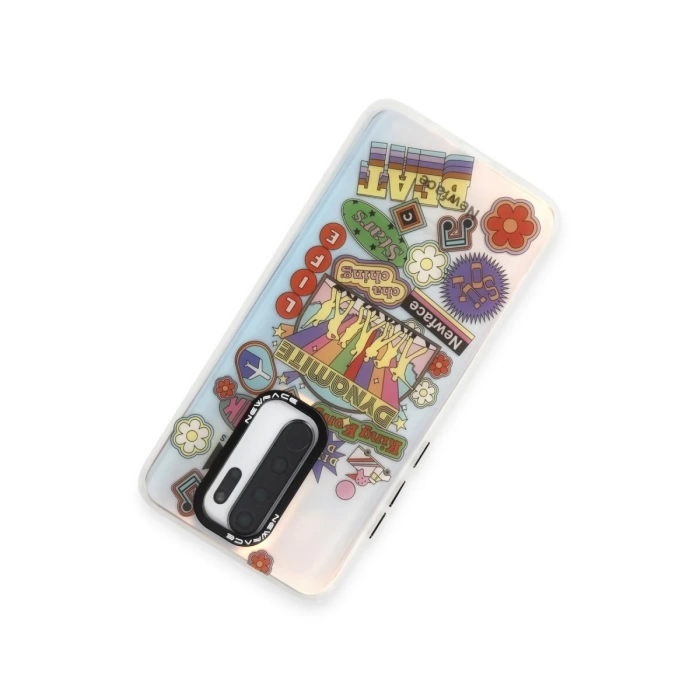 Newface Xiaomi Redmi Note 8 Pro Kılıf Estoril Desenli Kapak