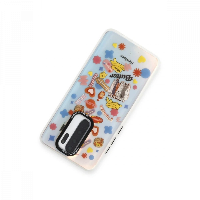 Newface Xiaomi Redmi Note 8 Pro Kılıf Estoril Desenli Kapak