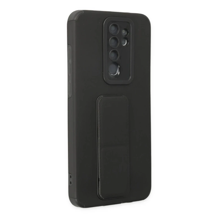 Newface Xiaomi Redmi Note 8 Pro Kılıf Mega Standlı Silikon