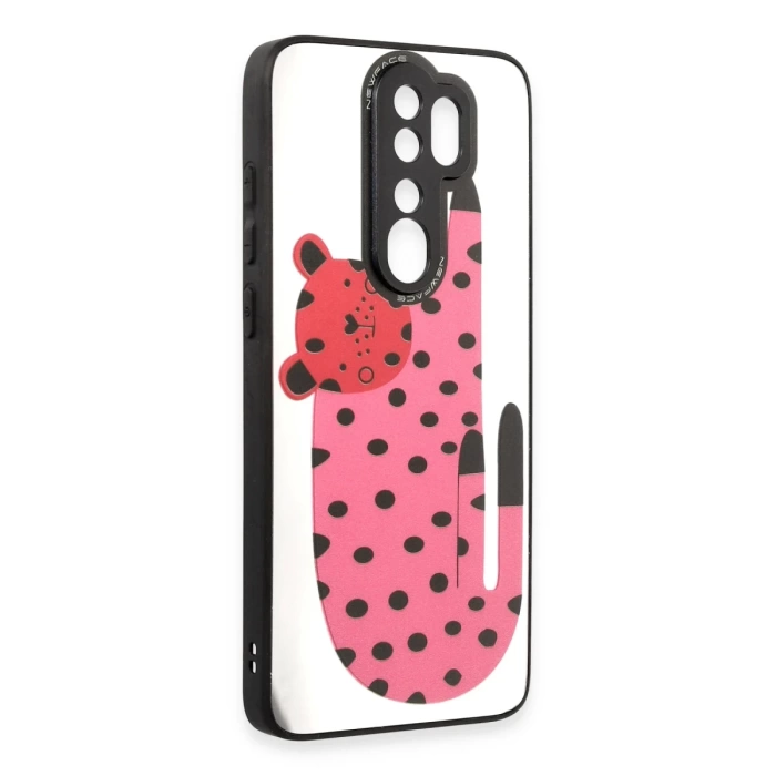 Newface Xiaomi Redmi Note 8 Pro Kılıf Mirror Desenli Kapak