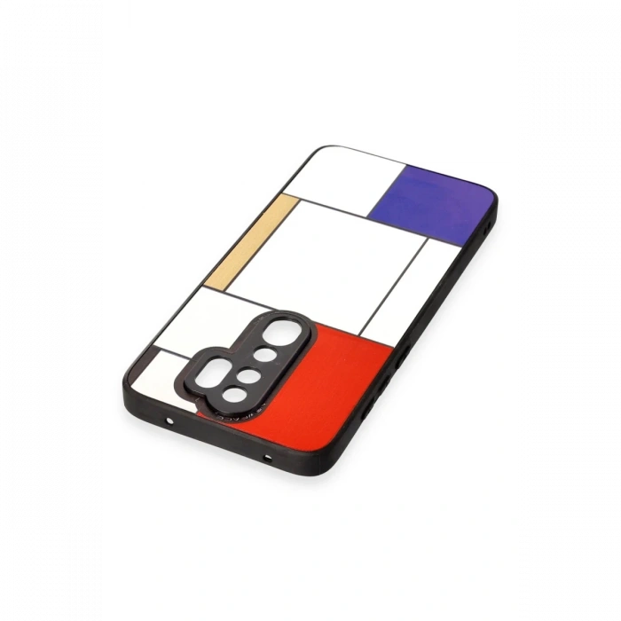 Newface Xiaomi Redmi Note 8 Pro Kılıf Mirror Desenli Kapak