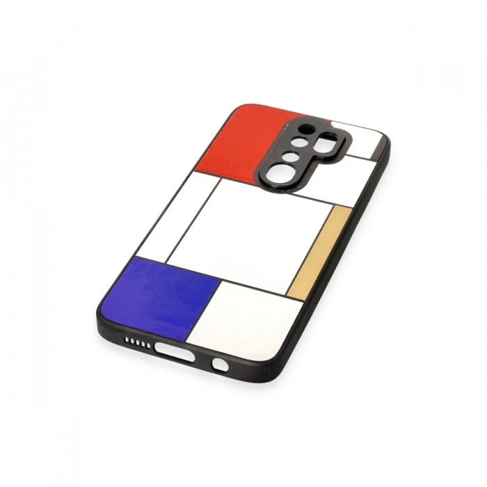Newface Xiaomi Redmi Note 8 Pro Kılıf Mirror Desenli Kapak