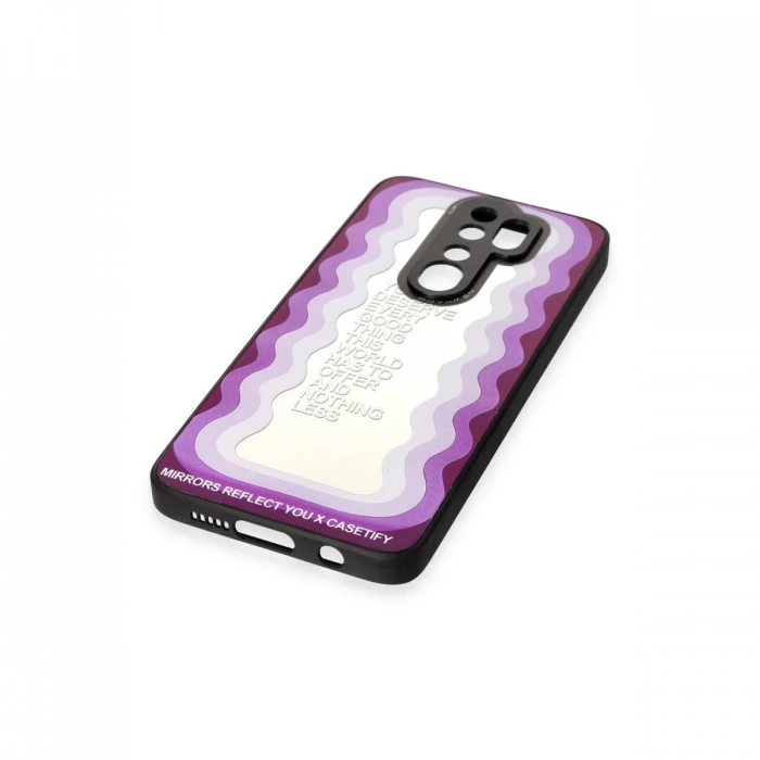 Newface Xiaomi Redmi Note 8 Pro Kılıf Mirror Desenli Kapak
