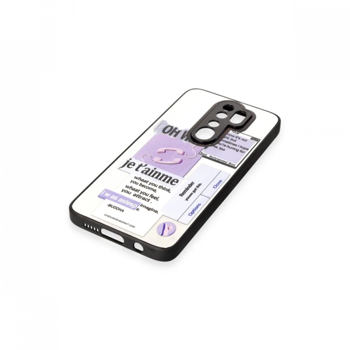 Newface Xiaomi Redmi Note 8 Pro Kılıf Mirror Desenli Kapak