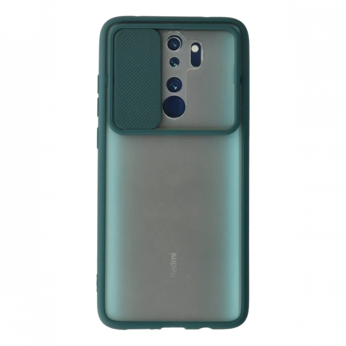 Newface Xiaomi Redmi Note 8 Pro Kılıf Palm Buzlu Kamera Sürgülü Silikon