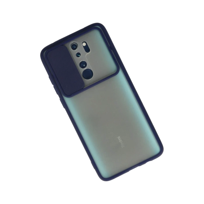Newface Xiaomi Redmi Note 8 Pro Kılıf Palm Buzlu Kamera Sürgülü Silikon