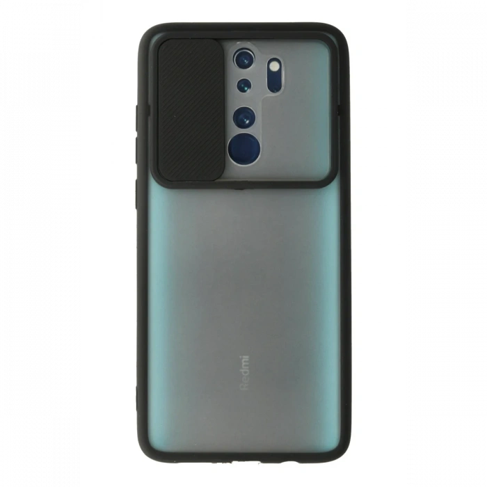 Newface Xiaomi Redmi Note 8 Pro Kılıf Palm Buzlu Kamera Sürgülü Silikon